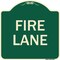 Signmission Fire Lane Supplementary Heavy-Gauge Aluminum Architectural Sign, 18" x 18", G-1818-23991 A-DES-G-1818-23991 - alternate 1